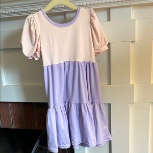 Dotdotsmile Size 3/4 Colorblock Tier Dress